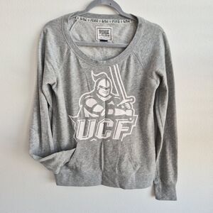 PINK Victoria's Secret UCF Gray Women's Sweater Size S